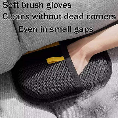 Pet Hair Remover Gloves for Cats & Dogs, Electrostatic Pet Hair Removal Gloves Brush for Pets Hair, Upgraded Animal Fur Removal Tool, Reusable Cats & Dogs Grooming Gloves for Hair Electro Static Gloves