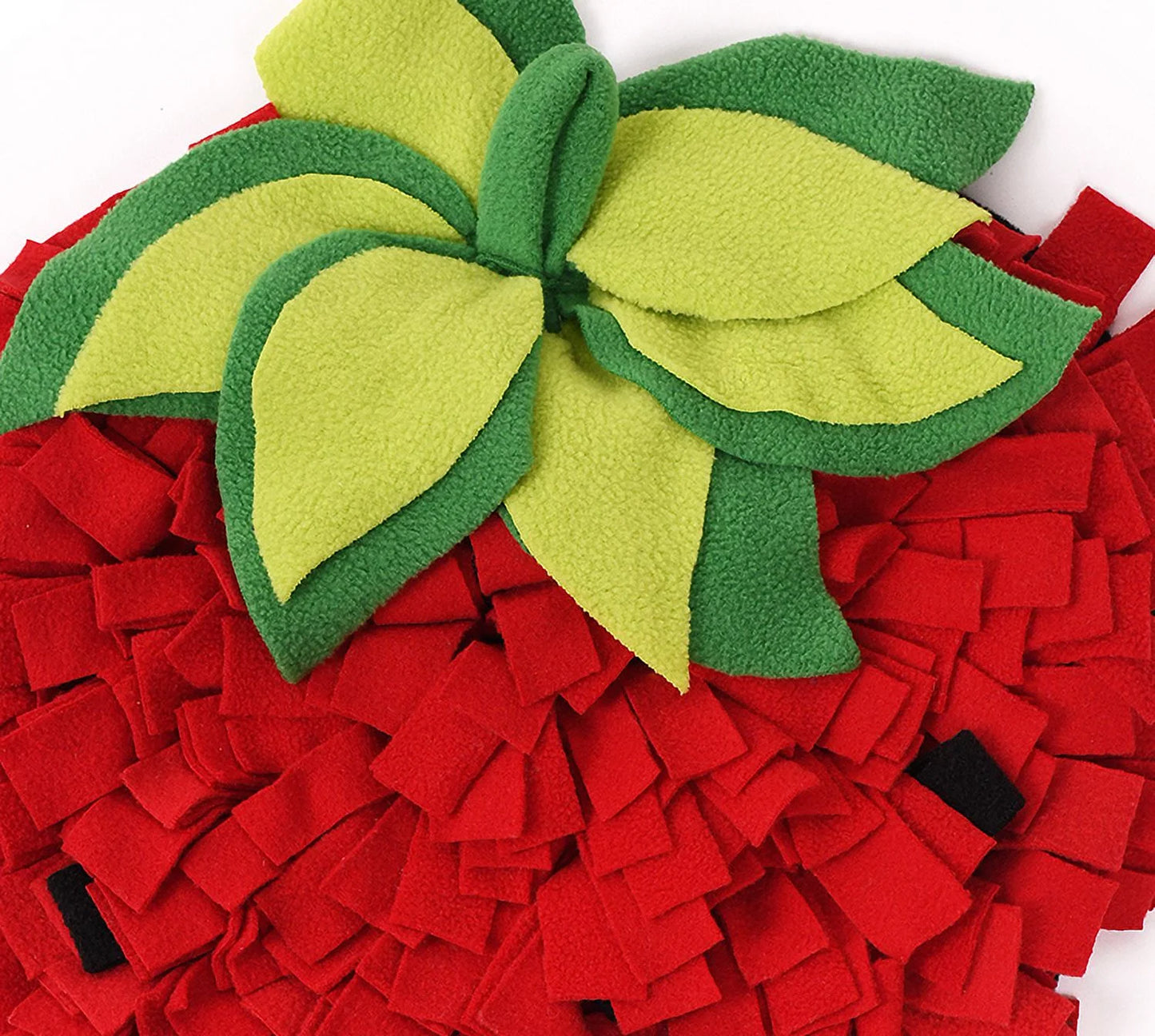 Small Animal Snuffle Mat Fleece Foraging Mats Interactive Feeding Toy Rabbit Guinea Pig Rat Hamster anti Slip Treat Dispenser