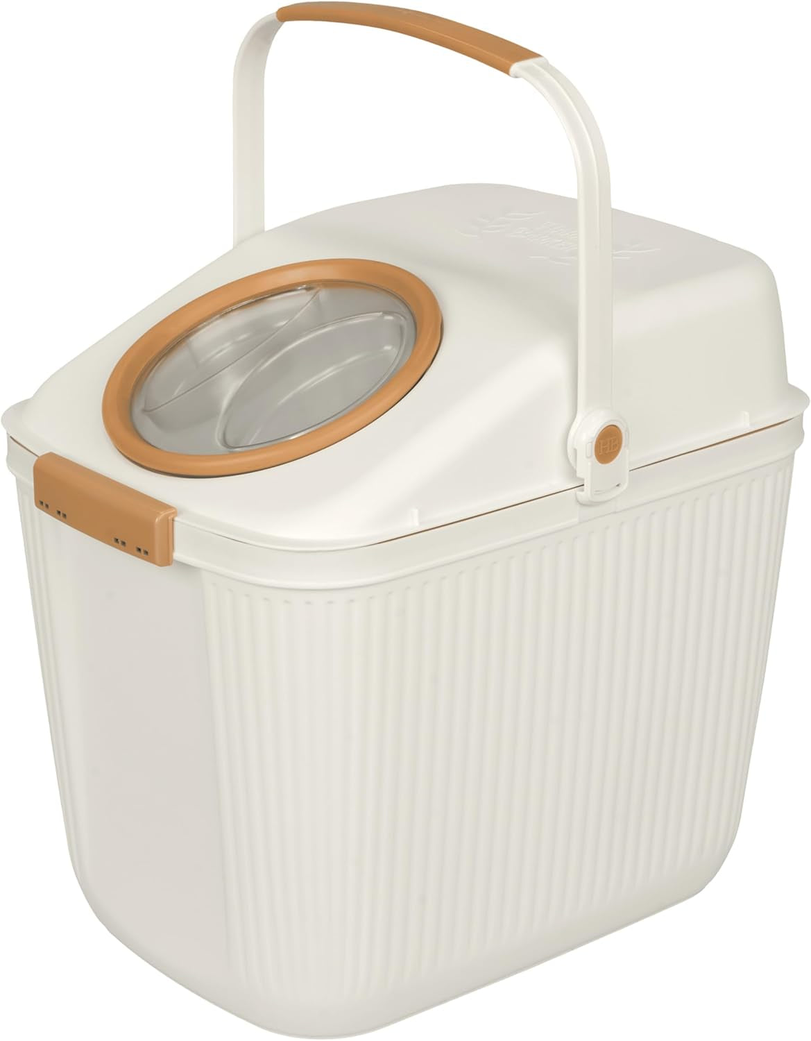 Lightweight Airtight Pet Food Storage Container, Eco-Friendly Recycled Plastic with Easy-Access Lid, Holds up to 25 Lb Dry Dog or Cat Food