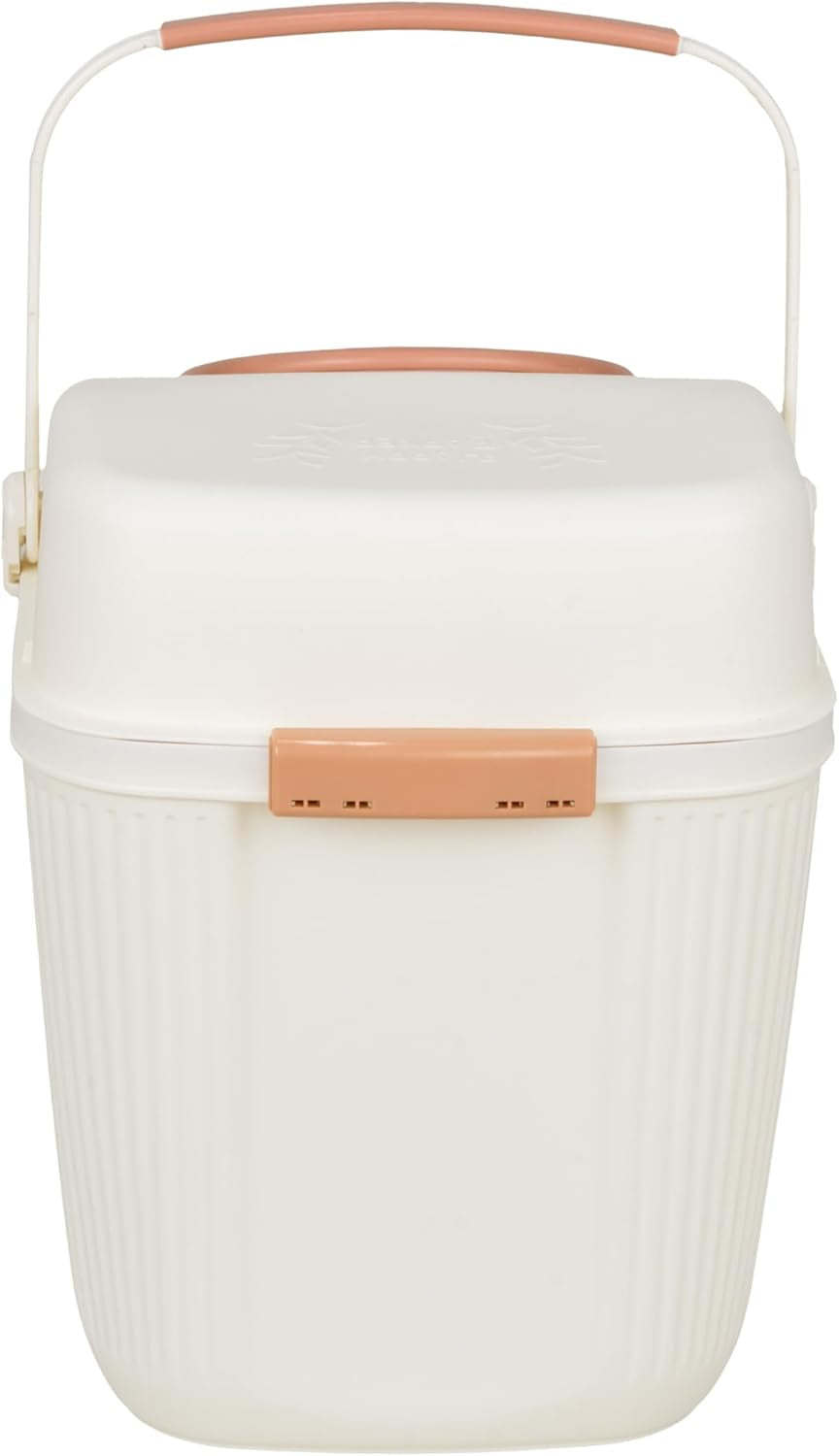 Lightweight Airtight Pet Food Storage Container, Eco-Friendly Recycled Plastic with Easy-Access Lid, Holds up to 25 Lb Dry Dog or Cat Food
