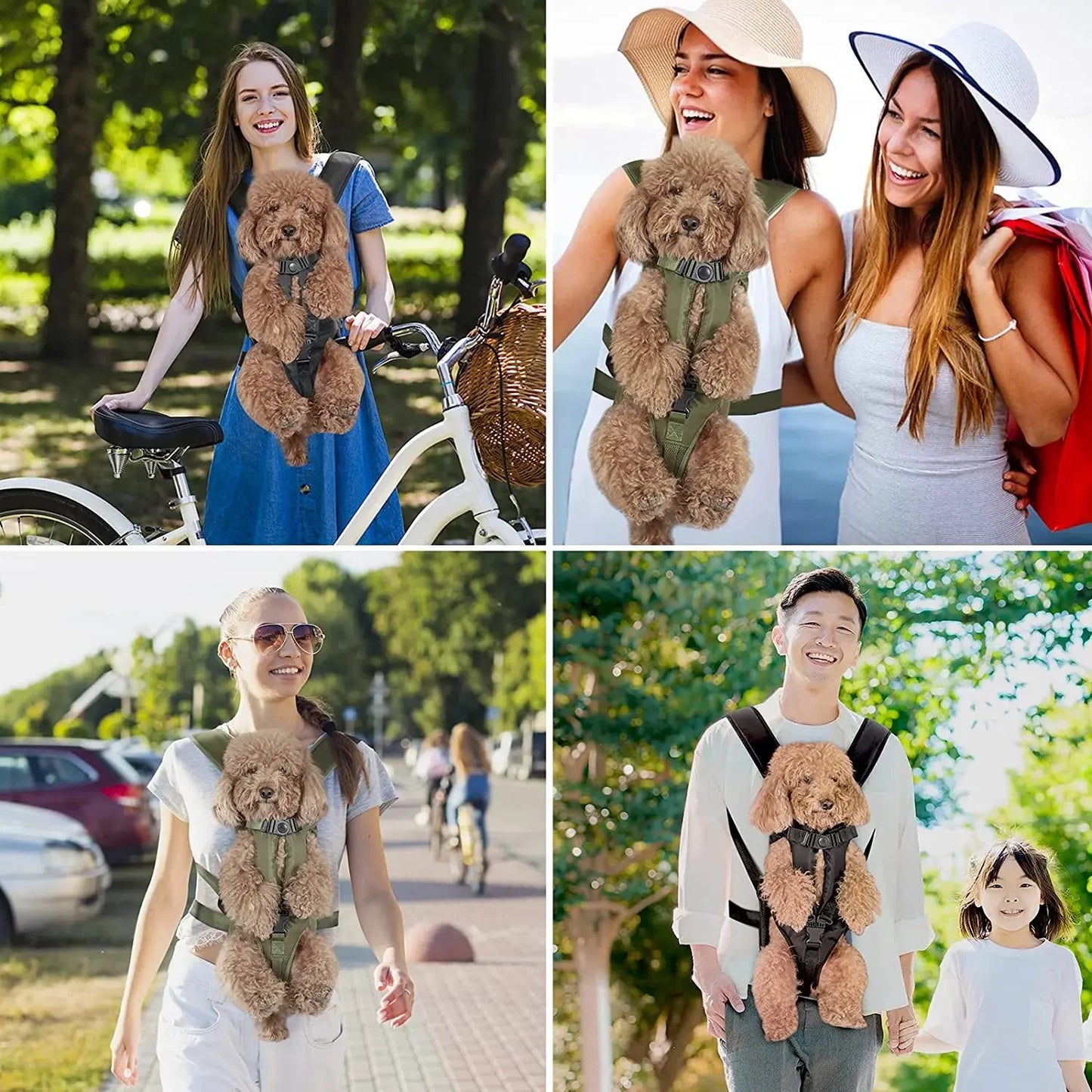 Pet Backpack Carrier for Cat Dogs Front Travel Dog Bag Carrying for Animals Small Medium Dogs Bulldog Puppy Mochila Para Perro