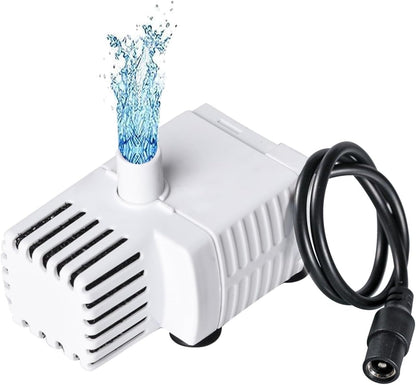 Replacement Pump for 100Oz Stainless Steel D60 Pet Fountain, Upgraded Back-Up Water Pump