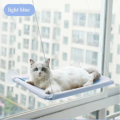 Cat Hammock Hanging Cat Bed Bearing Comfortable Cat Sunny Window Feline Naptime Seat Mount Kitten Climbing Frame Pet Product