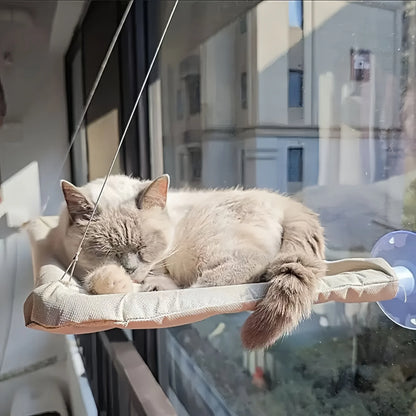 Cat Hammock Hanging Cat Bed Bearing Comfortable Cat Sunny Window Feline Naptime Seat Mount Kitten Climbing Frame Pet Product
