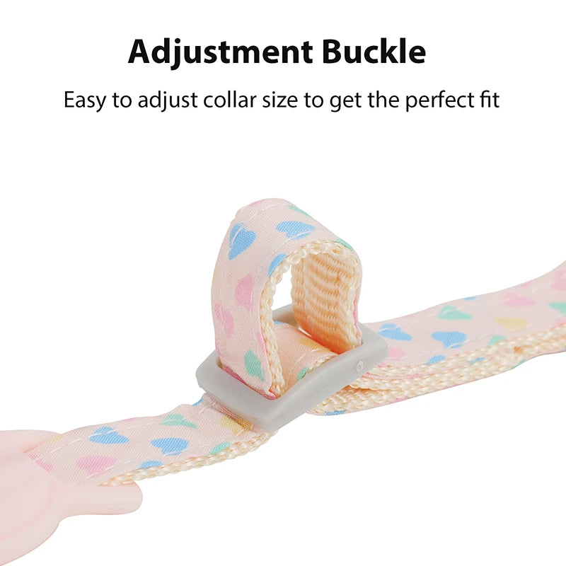 Pet Collar for Airtag Cute Anti-Lost Dog Cat Collar Adjustable Nylon Pet Collar for Small Dog