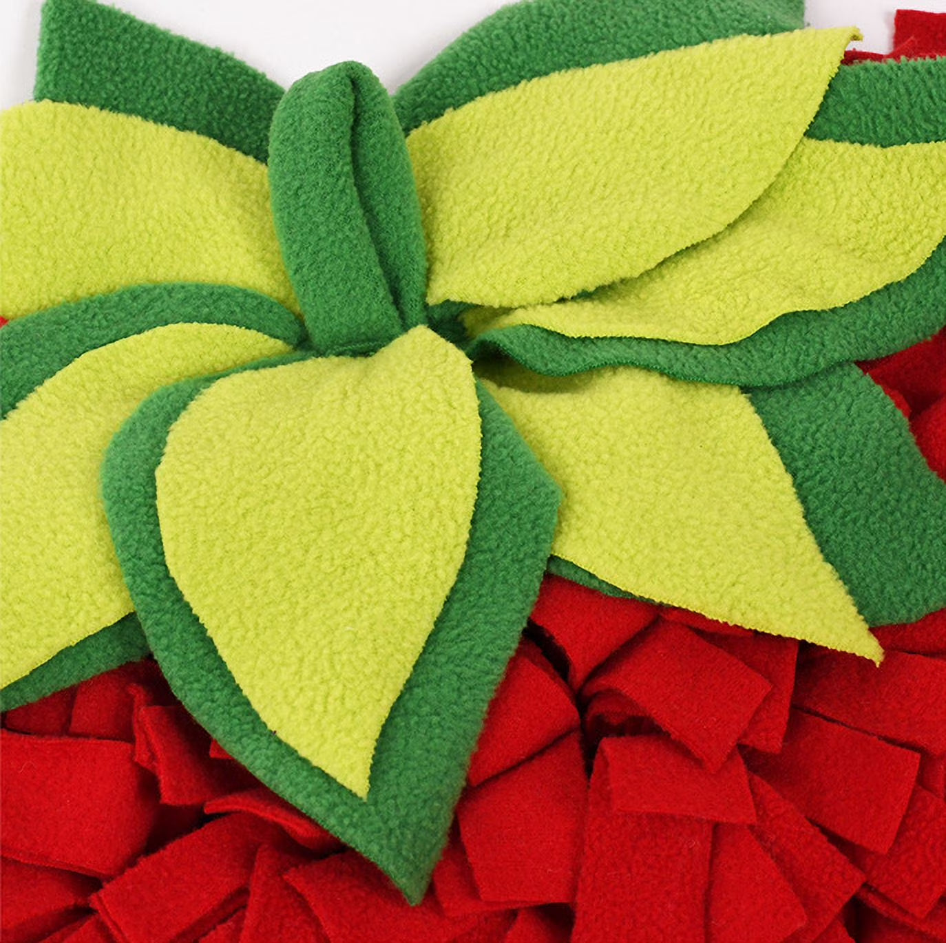 Small Animal Snuffle Mat Fleece Foraging Mats Interactive Feeding Toy Rabbit Guinea Pig Rat Hamster anti Slip Treat Dispenser