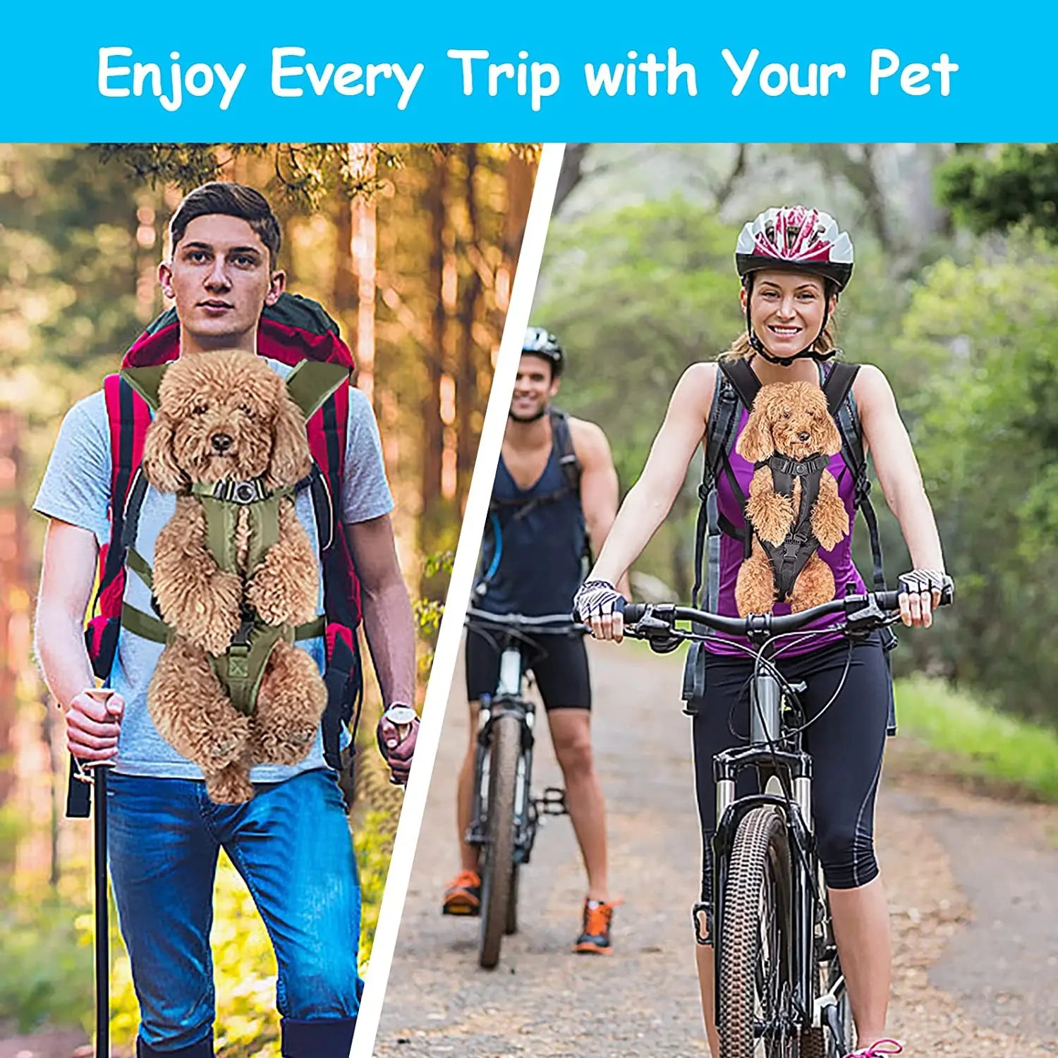 Pet Backpack Carrier for Cat Dogs Front Travel Dog Bag Carrying for Animals Small Medium Dogs Bulldog Puppy Mochila Para Perro