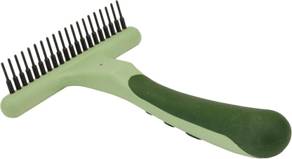 Pet - Safari Dog Undercoat Rake - Dog Grooming Rake - Gentle Dematting Comb for Dogs - Effective Deshedding Comb - Pet Grooming Tools - Single Row